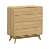 Loft24 Cassie - Commode met 4 laden in eikenlook Hot