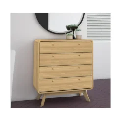 Loft24 Cassie - Commode met 4 laden in eikenlook Hot