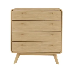 Loft24 Cassie - Commode met 4 laden in eikenlook Hot