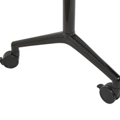 Beliani CAVI - Bureau verstelbaar - Wit/Zwart - 120 x 60 cm - Metaal Sale