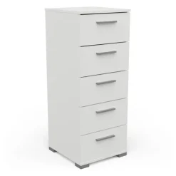 CBA Ladekast Izzy - 41,9 x 39,8 x 101,8 cm - Wit Hot