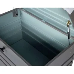 Beliani CEBROSA S - Kussenbox - Grijs - Staal Hot