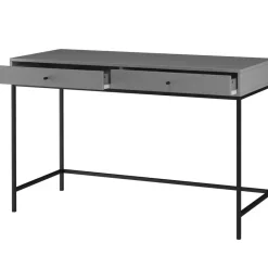 Loft24 Celine - Bureau met 2 laden in grijs MDF Outlet