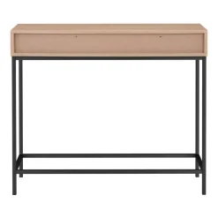 Loft24 Celine - Consoletafel met 2 laden eiken spaanplaat New