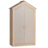 Leen Bakker Cento 2-deurs kledingkast huisje kinderkamer Clearance