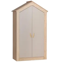 Leen Bakker Cento 2-deurs kledingkast huisje kinderkamer Clearance