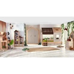 Leen Bakker Cento 2-deurs kledingkast huisje kinderkamer Clearance