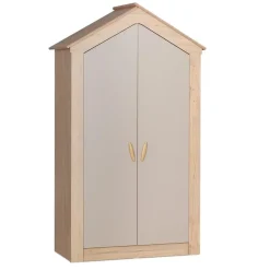 Leen Bakker Cento 2-deurs kledingkast huisje kinderkamer Clearance