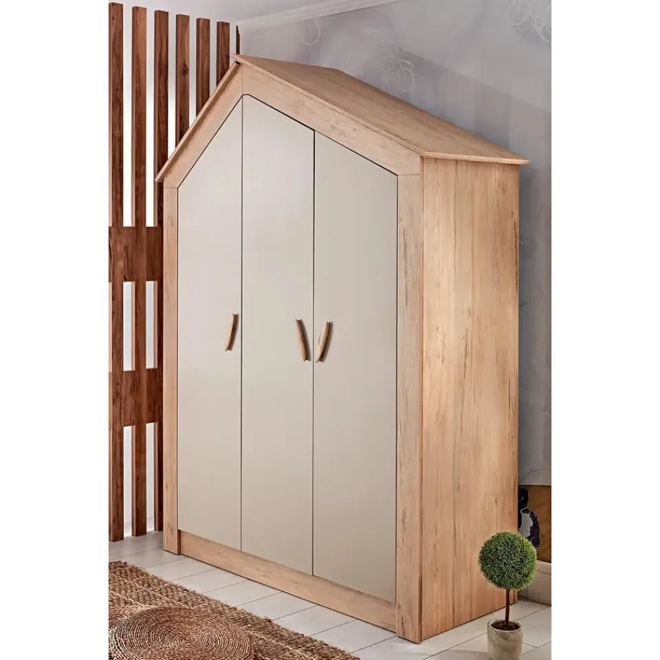 Merkloos Cento stapelbed bedhuisje kinderkamer 200x90 - 200x100 cm New