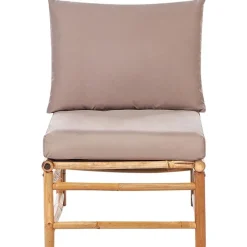 Beliani CERRETO - 1-zits module - Taupe - Bamboe Discount