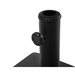 Beliani CERVO - Parasolvoet - Zwart - Beton Outlet