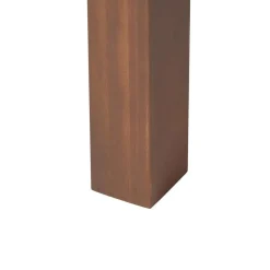 Beliani CESANA - Tuintafel - Donkerhout - 100 x 180/240 cm - Acaciahout Outlet