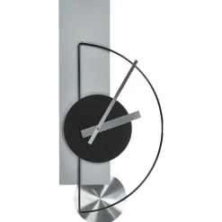 Leen Bakker CEVINS - Wandklok - Lichtgrijs - Staal Hot