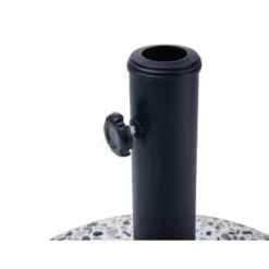 Beliani CEVO - Parasolvoet - Wit - Beton New