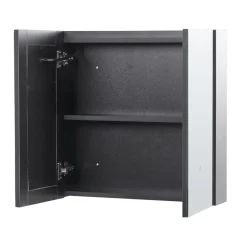 Beliani CHABUNCO - Badkamermeubel - Zwart - Multiplex Online