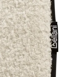 Beliani CHADENET - Tweepersoonsbed - Gebroken wit - 180 x 200 cm - Bouclé Online