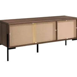 Loft24 Charlie - Laag dressoir met 3 deuren in walnoot-look Hot