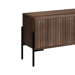 Loft24 Charlie - Laag dressoir met 3 deuren in walnoot-look Hot