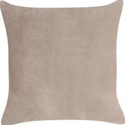 Beliani CHAUMONT - Chaise longue - Taupe - Rechterzijde - Fluweel