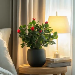 Plant in a Box Christusdoorn - Set van 2 - Euphorbia 'Milii' - Hoogte 25-35cm - ⌀13cm Best