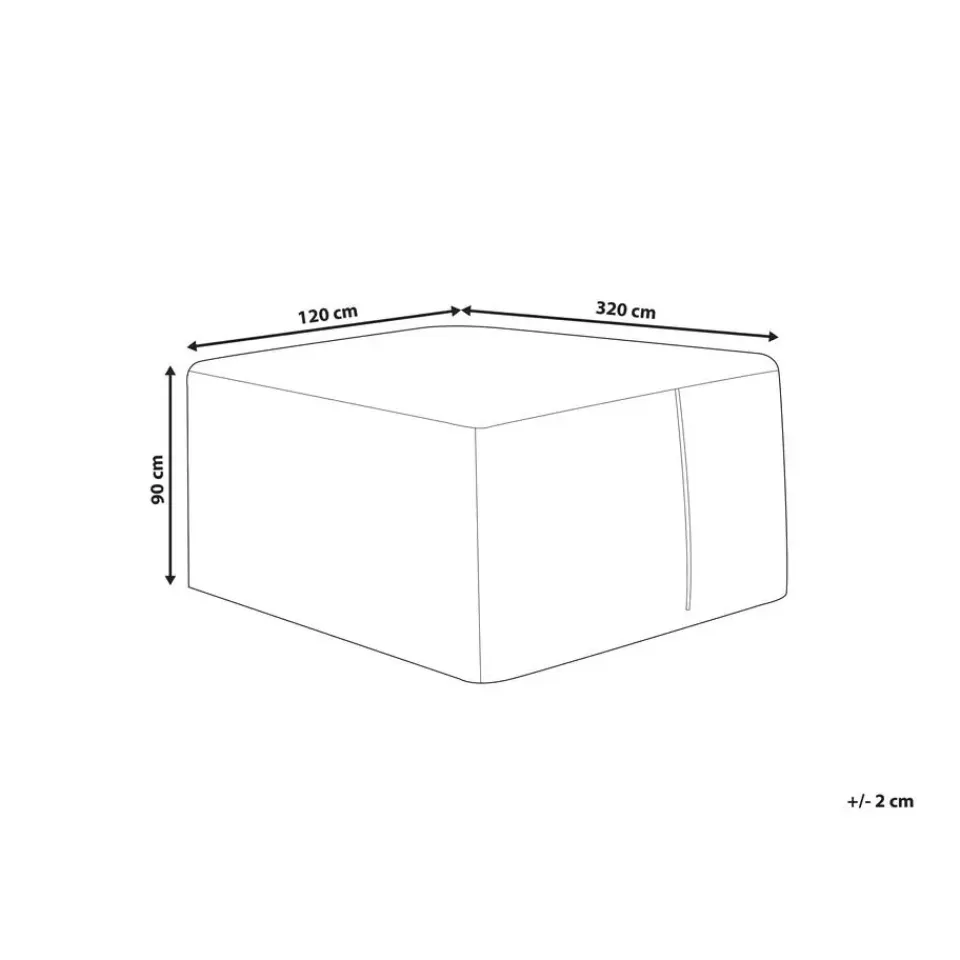 Beliani CHUVA - Beschermhoes - Wit - Polyester