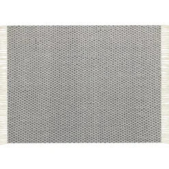 Beliani CHYAMA - Plaid - Zwart - 125 x 150 cm - Katoen New