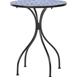 Beliani CIGILIANO - Balkonset - Zwart - Metaal Outlet