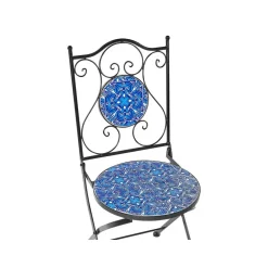 Beliani CIGILIANO - Balkonset - Zwart - Metaal Outlet