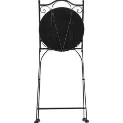 Beliani CIGILIANO - Balkonset - Zwart - Metaal Outlet