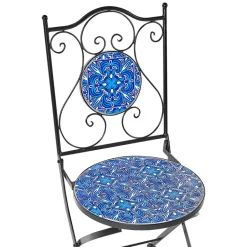 Beliani CIGILIANO - Balkonset - Zwart - Metaal Outlet