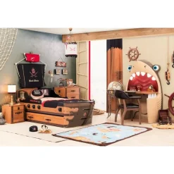 Merkloos Cilek Black Pirate schipbed voor de jongenskamer Hot