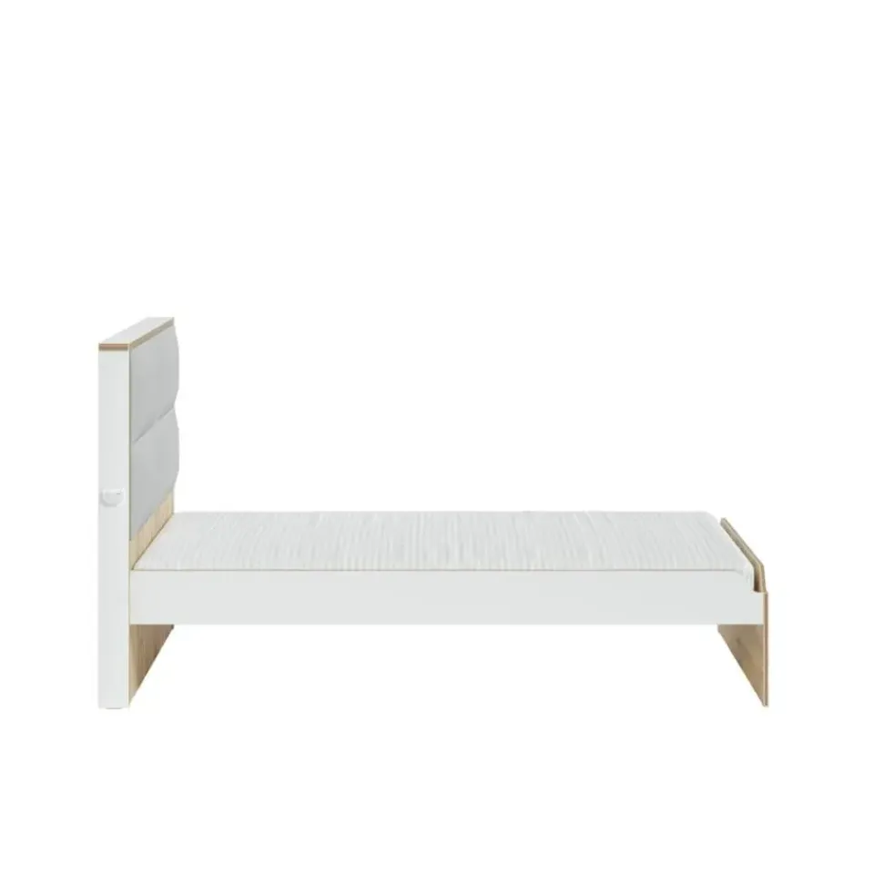 Merkloos Cilek Modera tienerbed wit 200 x 100 cm Outlet