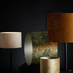 Light & Living Cilinder Lampenkap Amazone - Groen - Ø40x30cm New