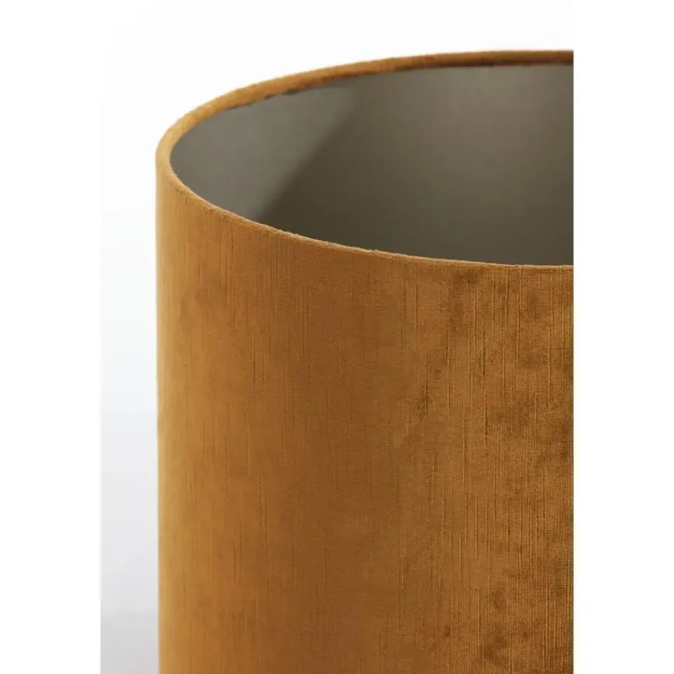 Light & Living Cilinder Lampenkap Gemstone - Goud - Ø30x21cm New