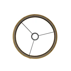 Light & Living Cilinder Lampenkap Gemstone - Goud - Ø30x21cm New