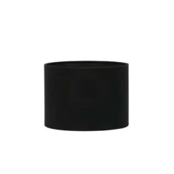 Light & Living Cilinder Lampenkap Livigno - Zwart - Ø30 x 21 cm New