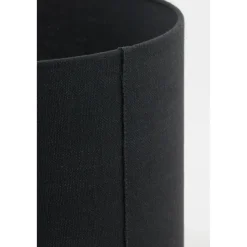 Light & Living Cilinder Lampenkap Livigno - Zwart - Ø30 x 21 cm New