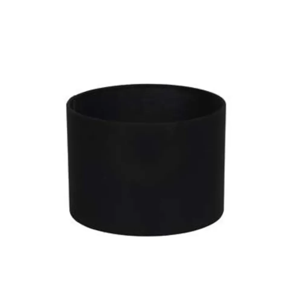 Light & Living Cilinder Lampenkap Livigno - Zwart - Ø30 x 21 cm New