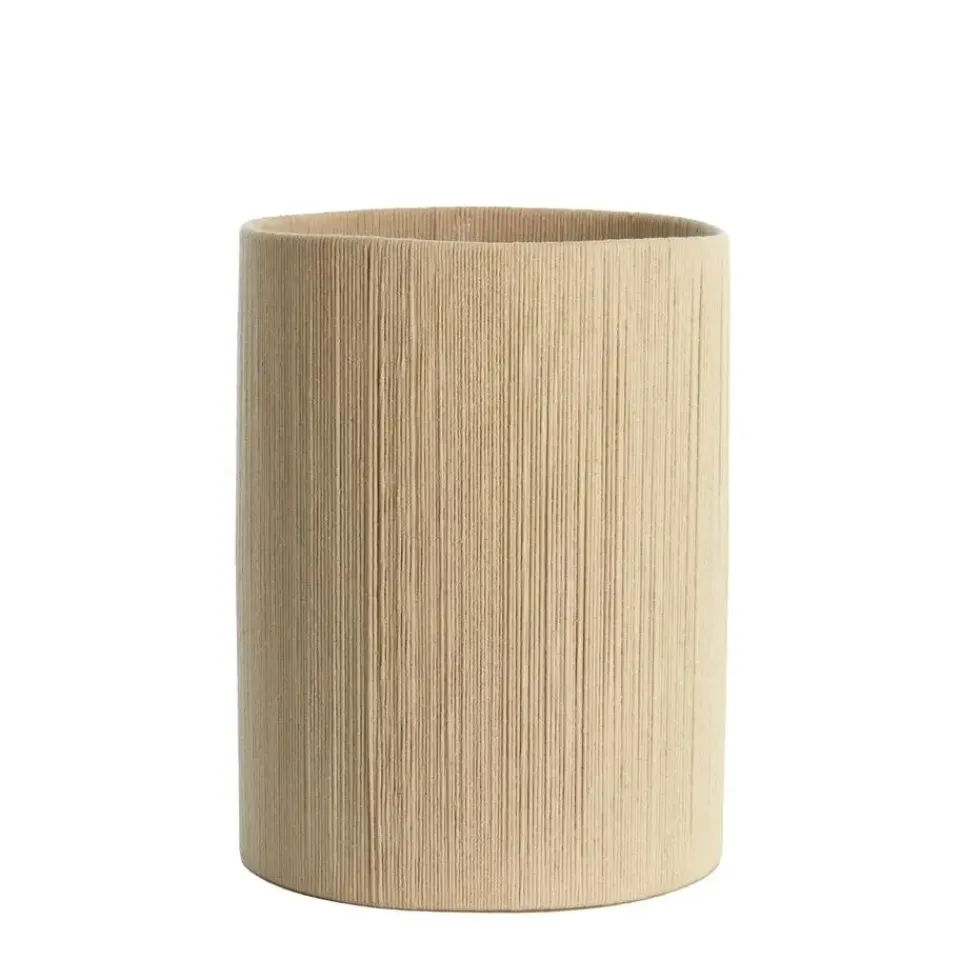 Light & Living Cilinder lampenkap Medan - Beige - 30x30x40cm Discount