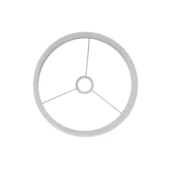 Light & Living Cilinder Lampenkap Polycotton - Wit - Ø30x21cm Best