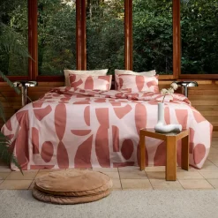 Cinderella Barista - Dekbedovertrek - Katoen - 200x200/220 cm - Roze Clearance