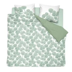 Cinderella dekbedovertrek Branche - Katoen - 240x200/220 cm - Green Hot