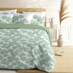 Cinderella dekbedovertrek Branche - Katoen - 240x200/220 cm - Green Hot