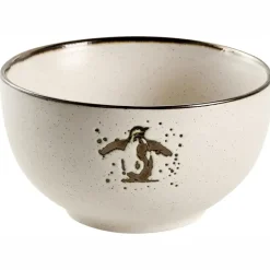 Leen Bakker CINNAMON - 16-delige serviesset - Gebroken wit - Steengoed Outlet