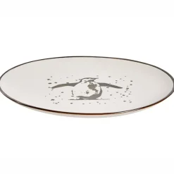 Leen Bakker CINNAMON - 16-delige serviesset - Gebroken wit - Steengoed Outlet