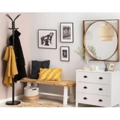 Beliani CLAXTON - Kapstok - Zwart - Staal