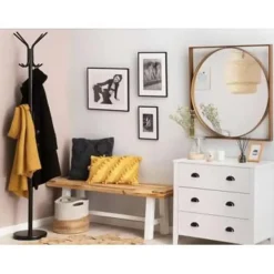 Beliani CLAXTON - Kapstok - Zwart - Staal