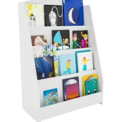 CLP Boekenkast Melfa Hout - wit Clearance