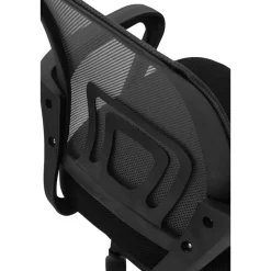 CLP Bureaustoel Auburn zwart Frame - Microfiber - zwart Best