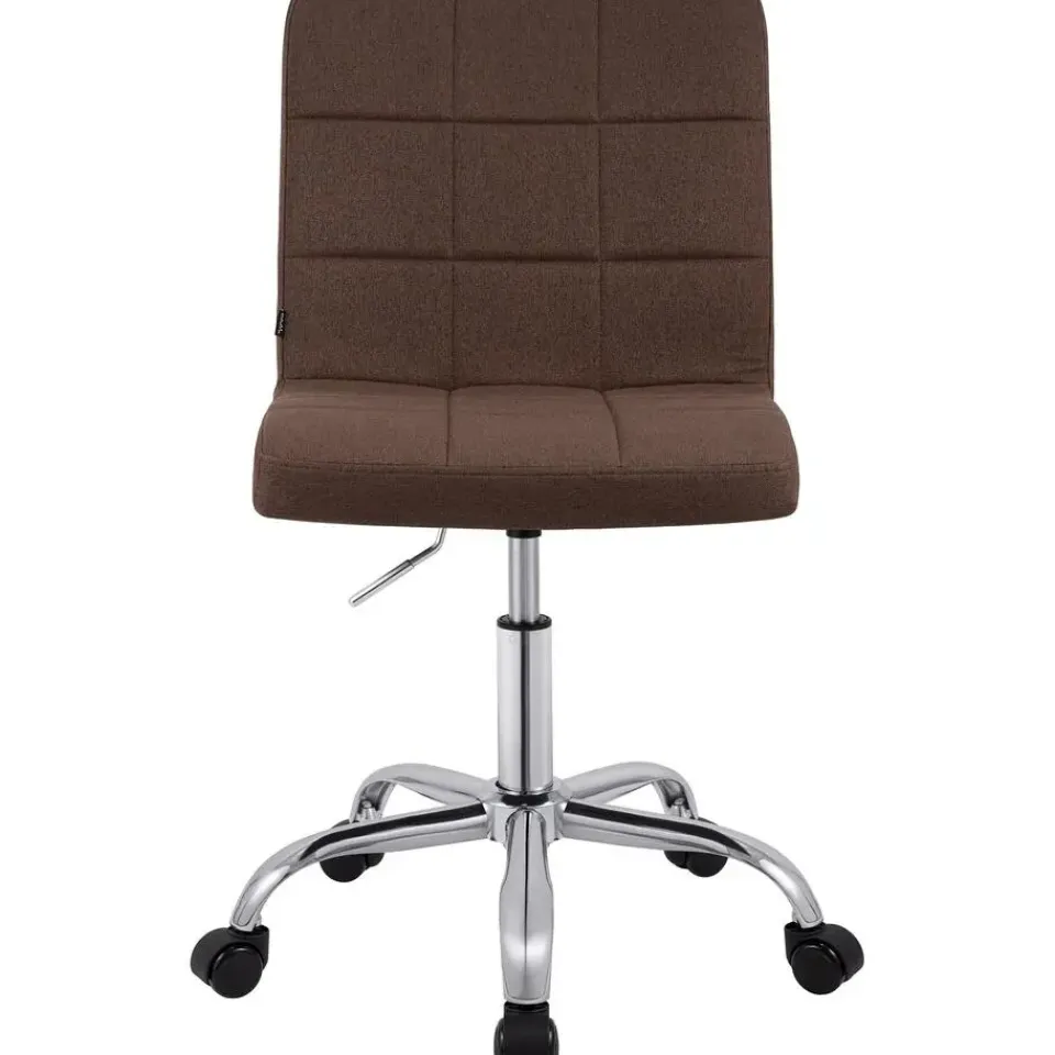 CLP Bureaustoel Darfield Stof - bruin Hot